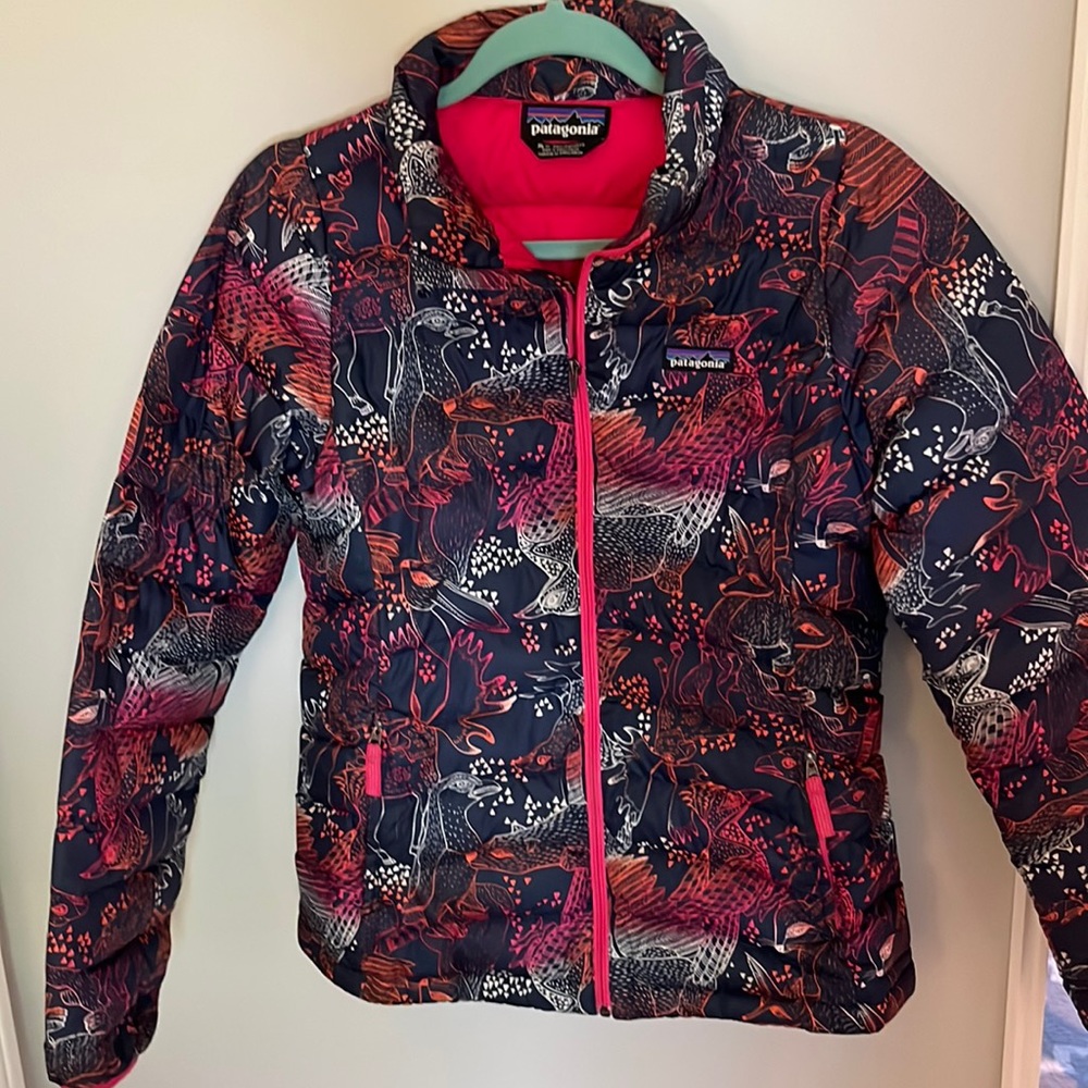 Patagonia patterned puffer jacket